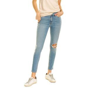Hudson Jeans Nico Mid-Rise Super Skinny Ankle Jeans In Heart Of Glass -